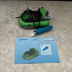 Playmobil Hovercraft 6512 - includes all pieces and manual